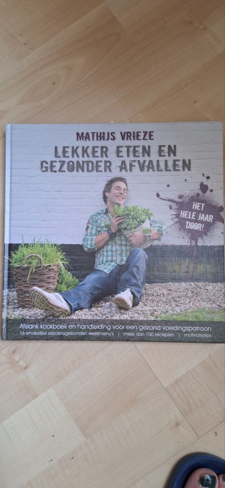 Lekker Eten en Gezonder Afvallen - Mathijs Vrieze, Boeken, Mathijs Vrieze, Gezond koken, Ophalen of Verzenden, Overige gebieden