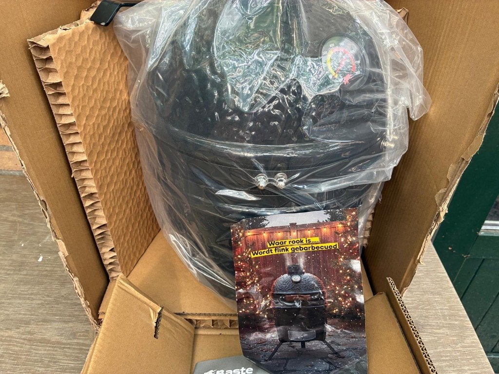 Te koop aangeboden splinter nieuwe kamado 13 inch, Ophalen, Nieuw, Kamado