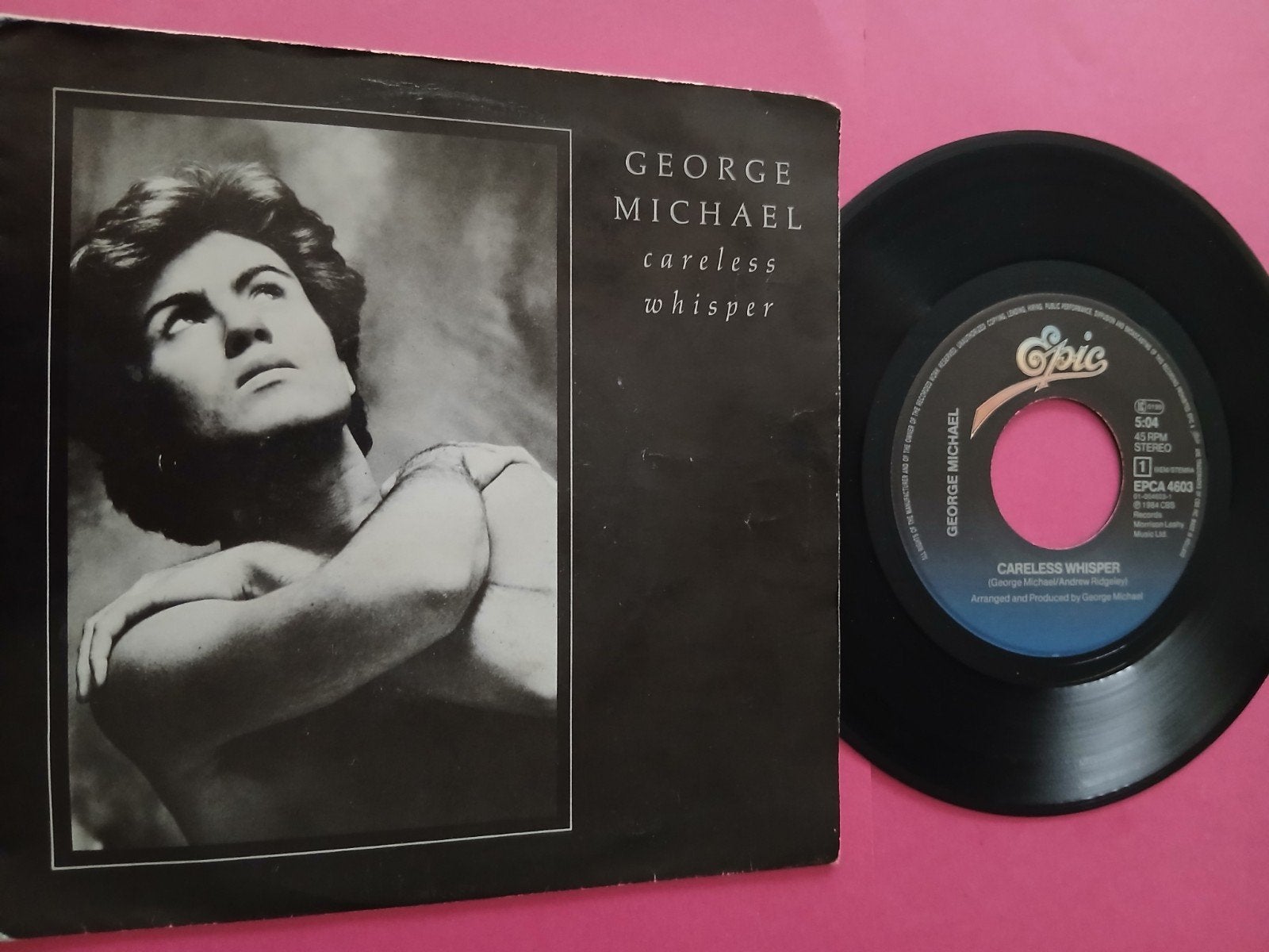 VINYL SINGLE  GEORGE MICHAEL 1984, Cd's en Dvd's, Ophalen of Verzenden, Zo goed als nieuw, Pop