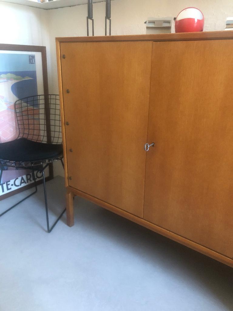 Vintage midcentury Scandinavisch opbergkast kabinet ‘60, Huis en Inrichting, Kasten | Dressoirs, Ophalen, Gebruikt, 50 tot 100 cm