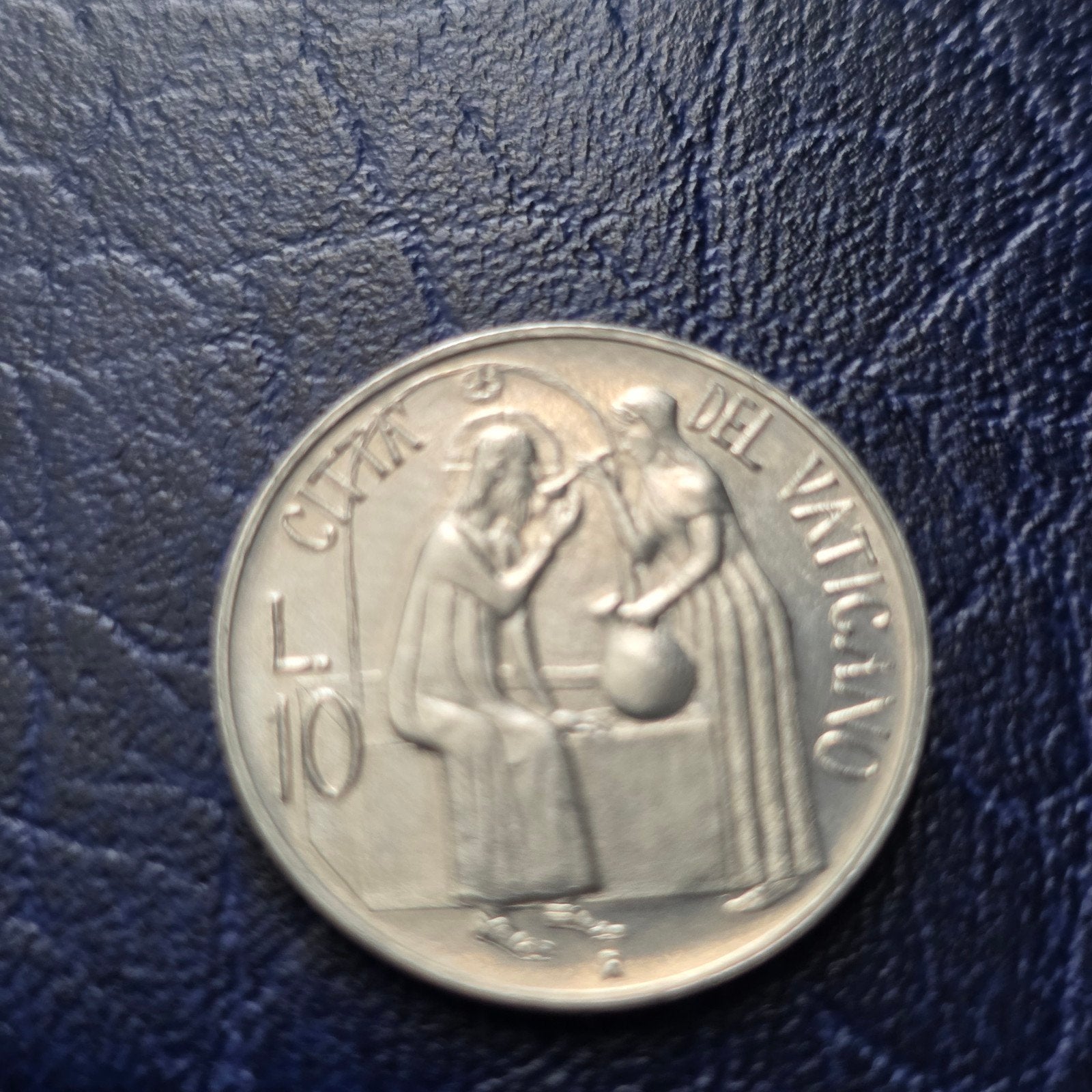 10 Lire 1981 Vaticaan - Johannes Paulus II, Ophalen of Verzenden