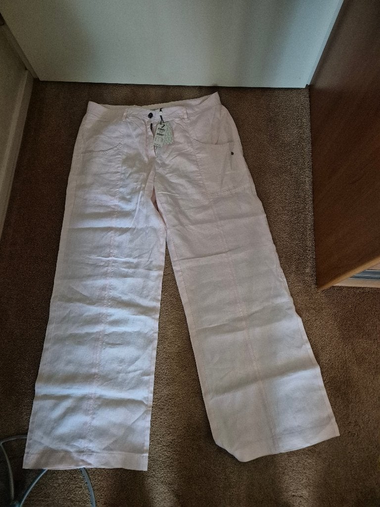 Sandwich linnen broek 44, Maat 42/44 (L), Nieuw, Ophalen of Verzenden, Roze