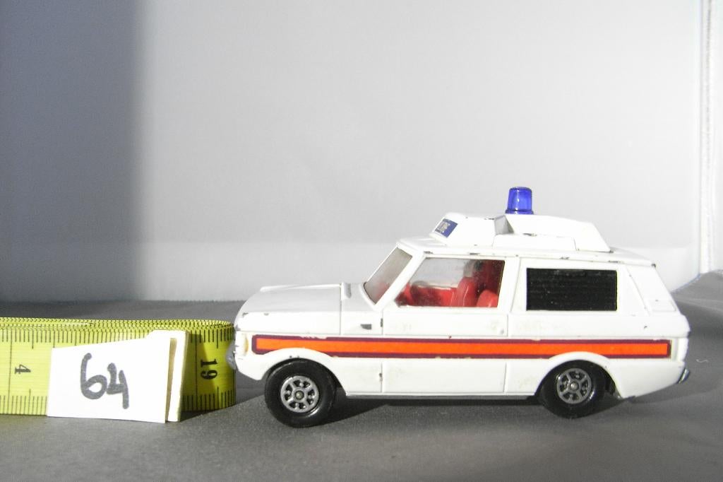 Range rover vigilant, corgi toys whizzwheels, police (64), Ophalen of Verzenden, Gebruikt, Auto, Corgi