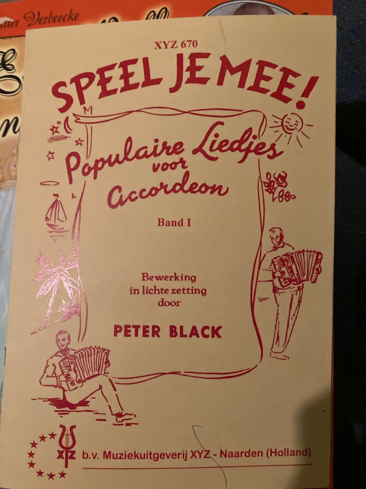 Speel Je Mee! Populaire Liedjes voor Accordeon Band I, Les of Cursus, Ophalen of Verzenden, Zo goed als nieuw, Populair
