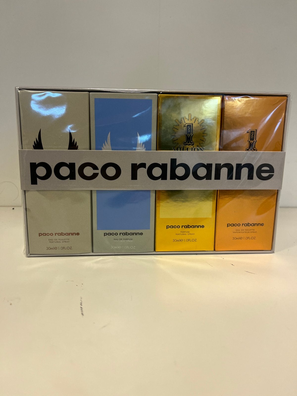 Paco Rabanne Miniatuur Parfum Set 4x30ml EDP/EDT, Ophalen of Verzenden, Nieuw