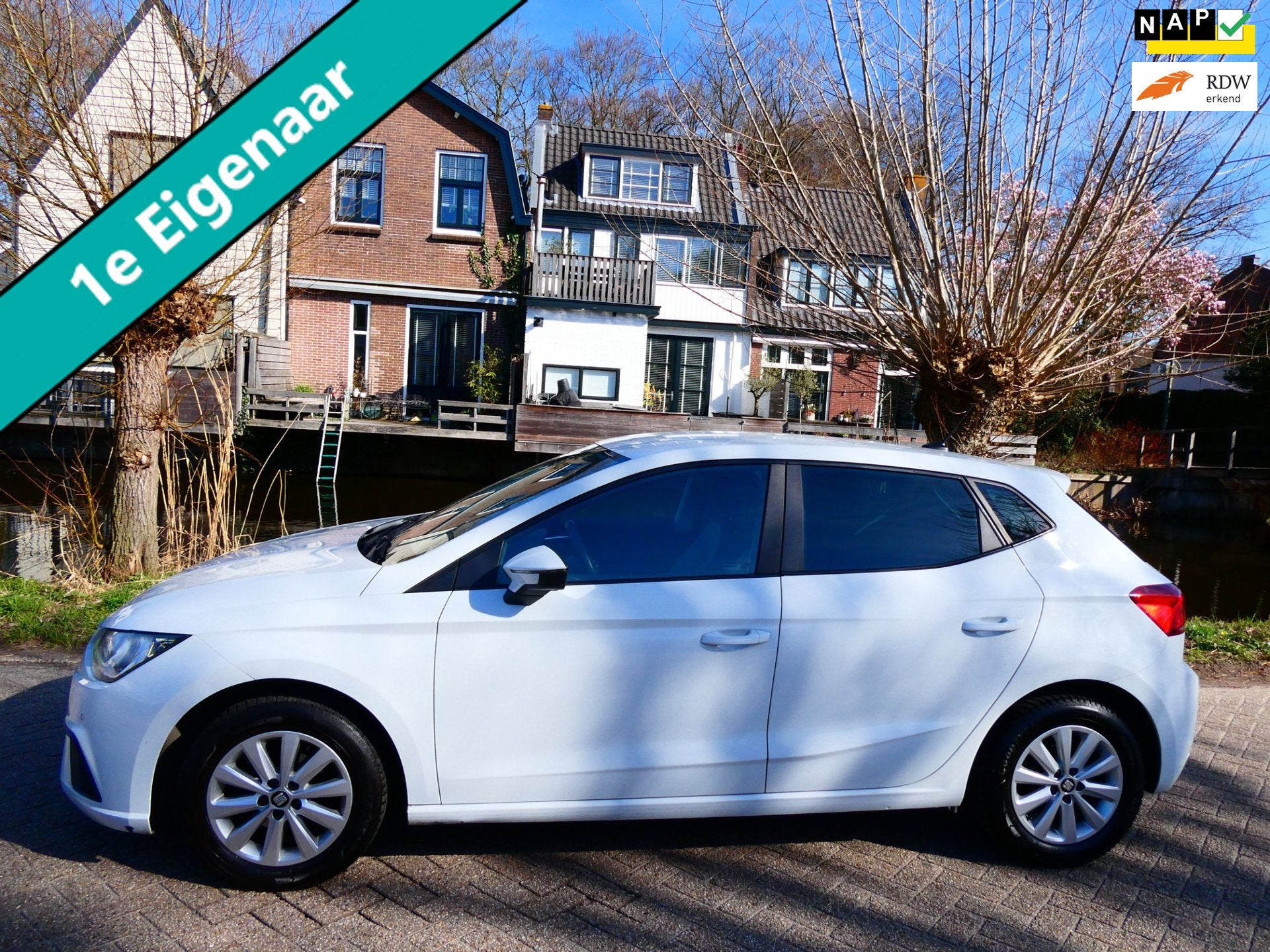 Seat Ibiza 1.0 TSI Style 95pk 1e eig. 5-deurs Clima Navi LED, Voorwielaandrijving, Euro 6, 95 pk, Origineel Nederlands