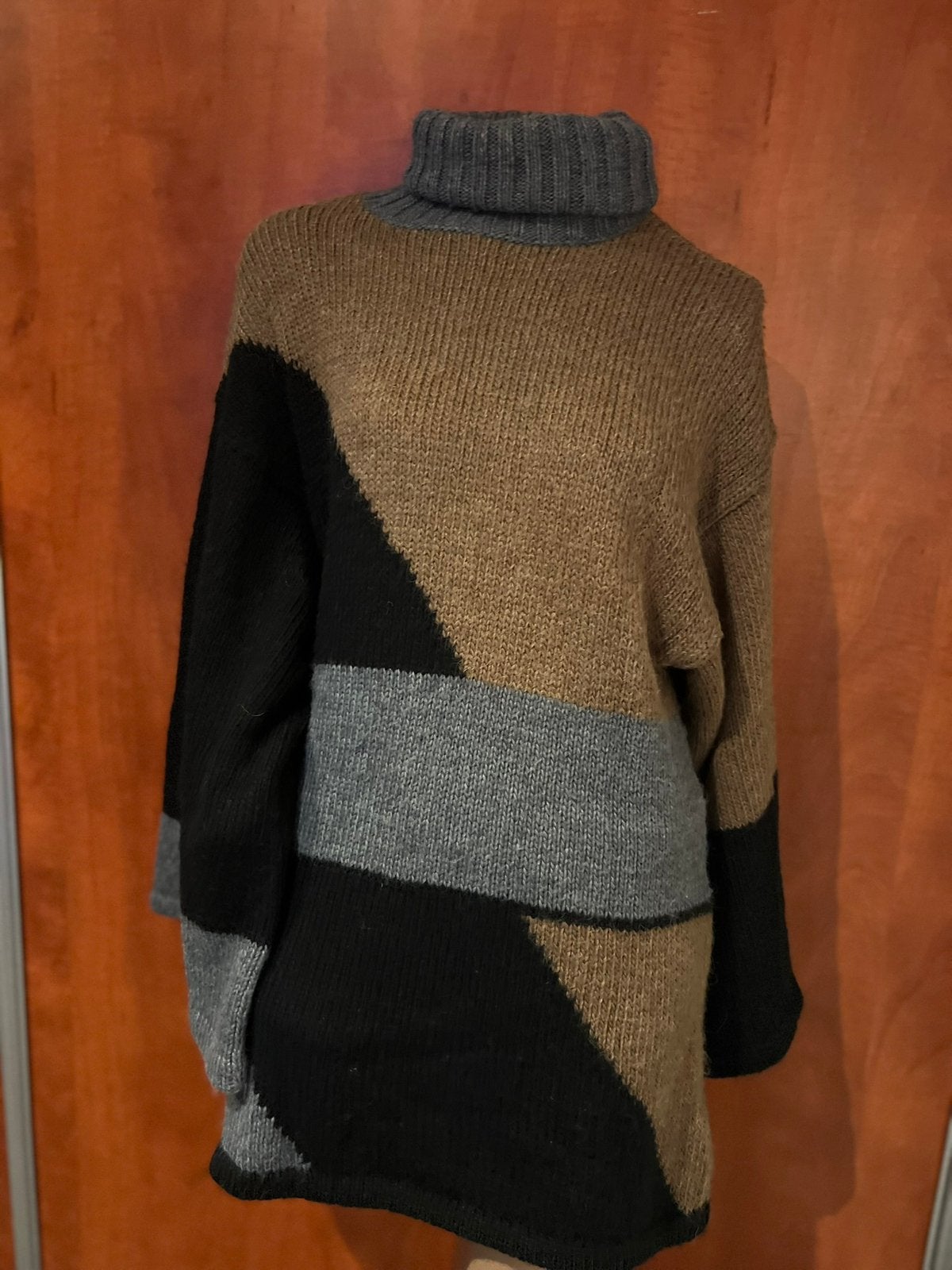 ZARA winter jurk met alpaca maat m zgan, Maat 38/40 (M), Zara, Ophalen of Verzenden, Zo goed als nieuw
