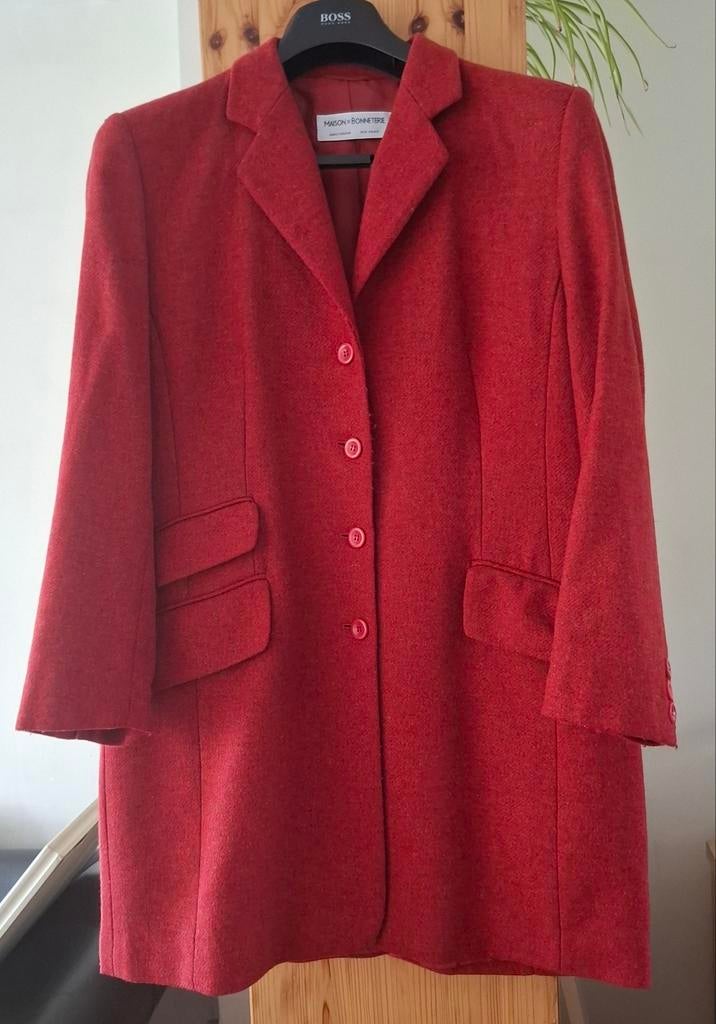 @leuke oude colbert van MAISON de BONNETERIE maat GB-14@, Kleding | Dames, Ophalen of Verzenden, Gedragen, Overige kleuren, Jasje
