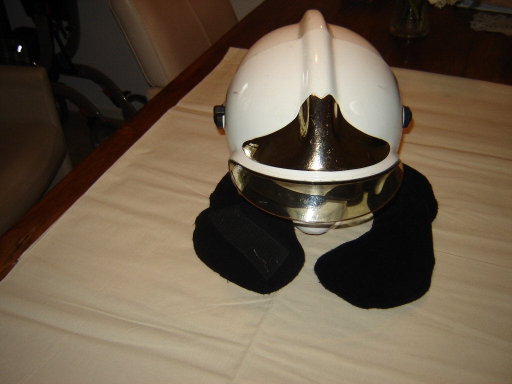BRANDWEERHELM, Verzamelen, Ophalen of Verzenden, Overige soorten, Nederland, Helm of Baret