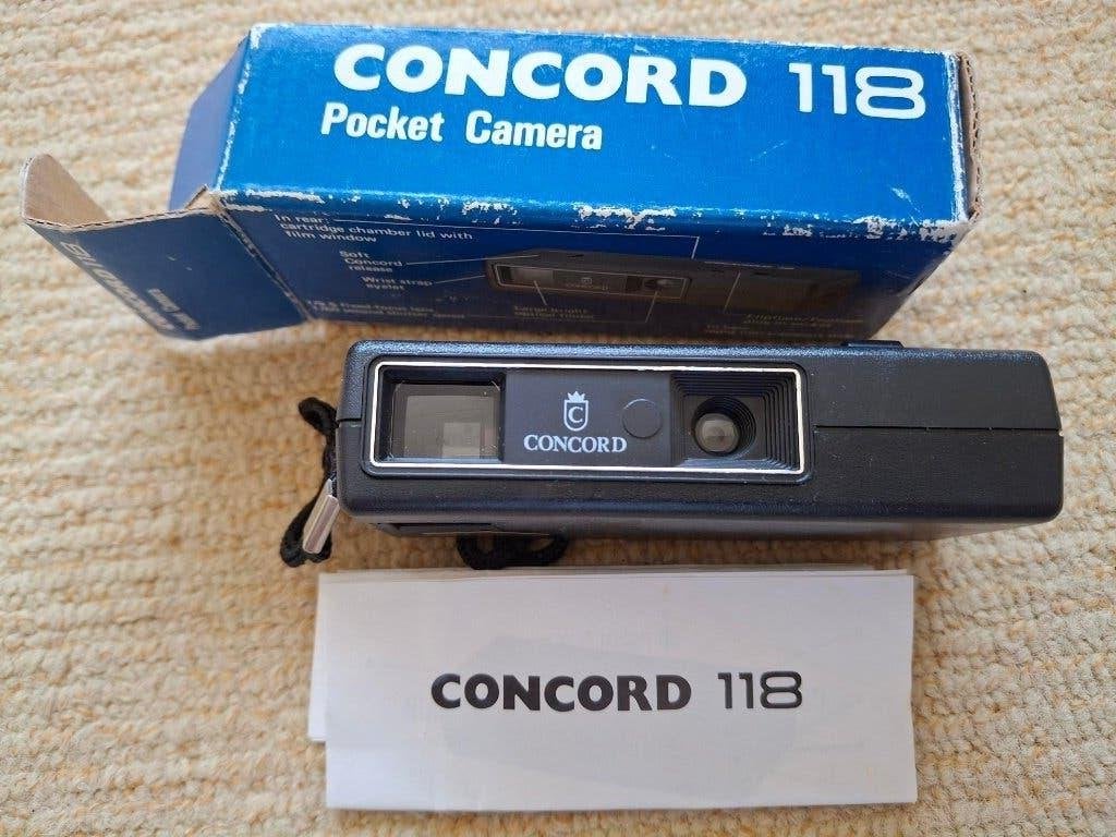 Vintage Pocket camera Concord 118, Ophalen of Verzenden, Nieuw, Compact, Overige Merken