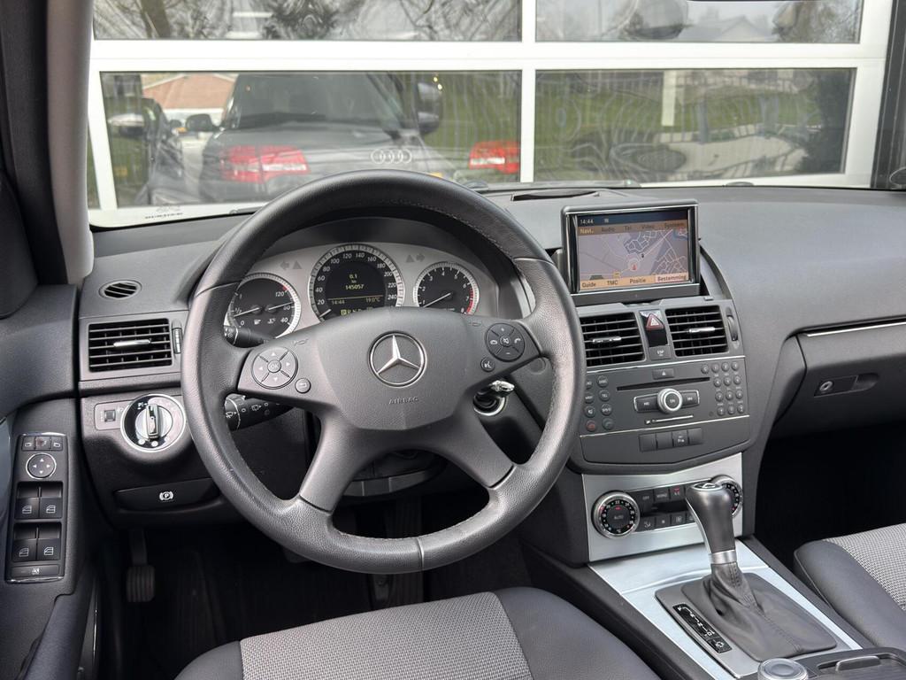 Mercedes C-Klasse Estate 280 Avantgarde |1e eig|Dealer oh|Na, Auto's, Automaat, Achterwielaandrijving, 1800 kg, Zwart