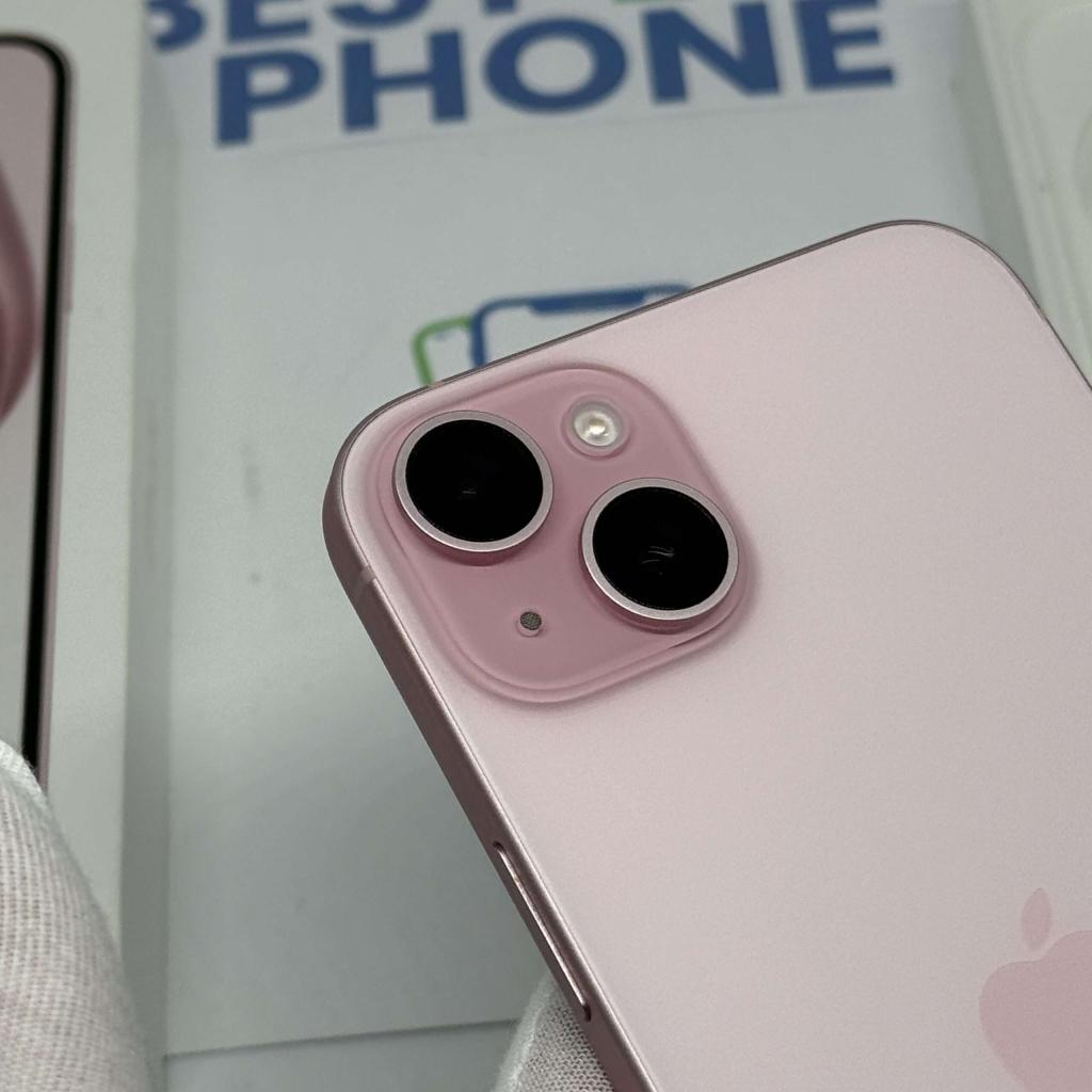 iPhone 15 Plus 128GB roze /89% batt /licht gebruikt /garanti, Telecommunicatie, Mobiele telefoons | Apple iPhone, 128 GB, 89 %