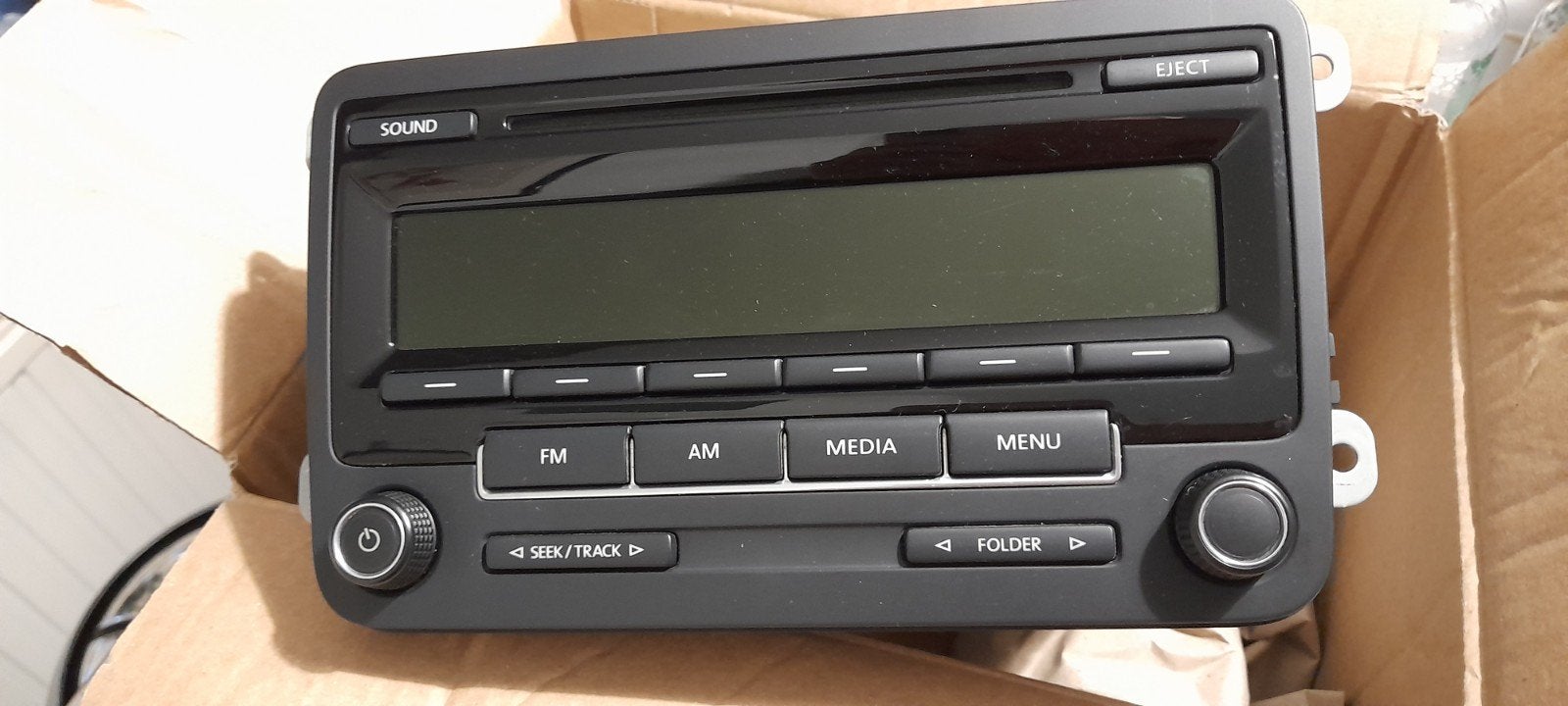 VW Golf 6 RCD 310 Radio 9- Zo goed als nieuw, Ophalen of Verzenden, Zo goed als nieuw