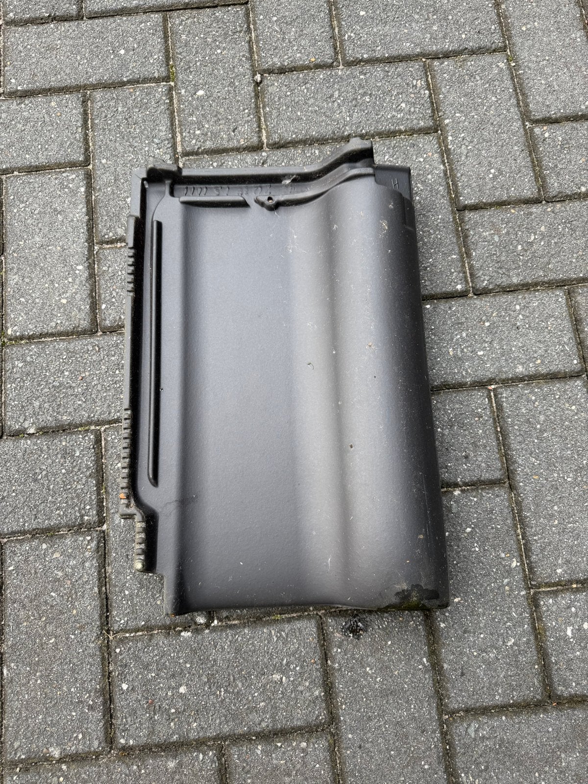 Dakpannen ca 78m2 antraciet engobe FD10, Ophalen, Steen of Klei, Zwart, Nieuw