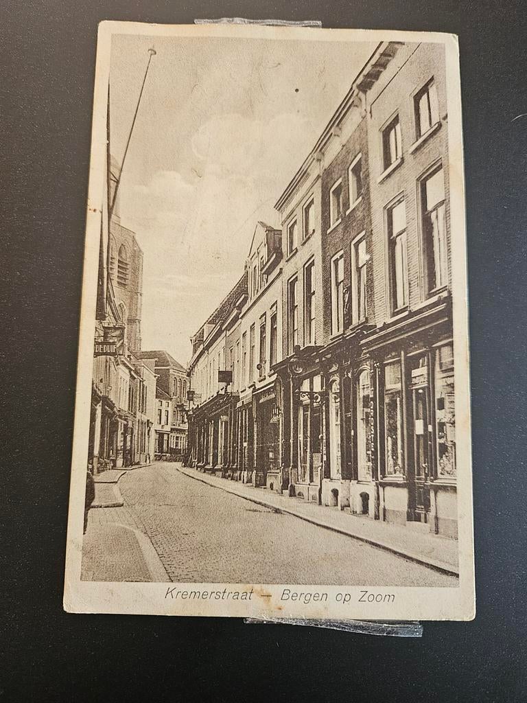 Ansichtkaart Kremerstraat Bergen op Zoom, Ophalen of Verzenden
