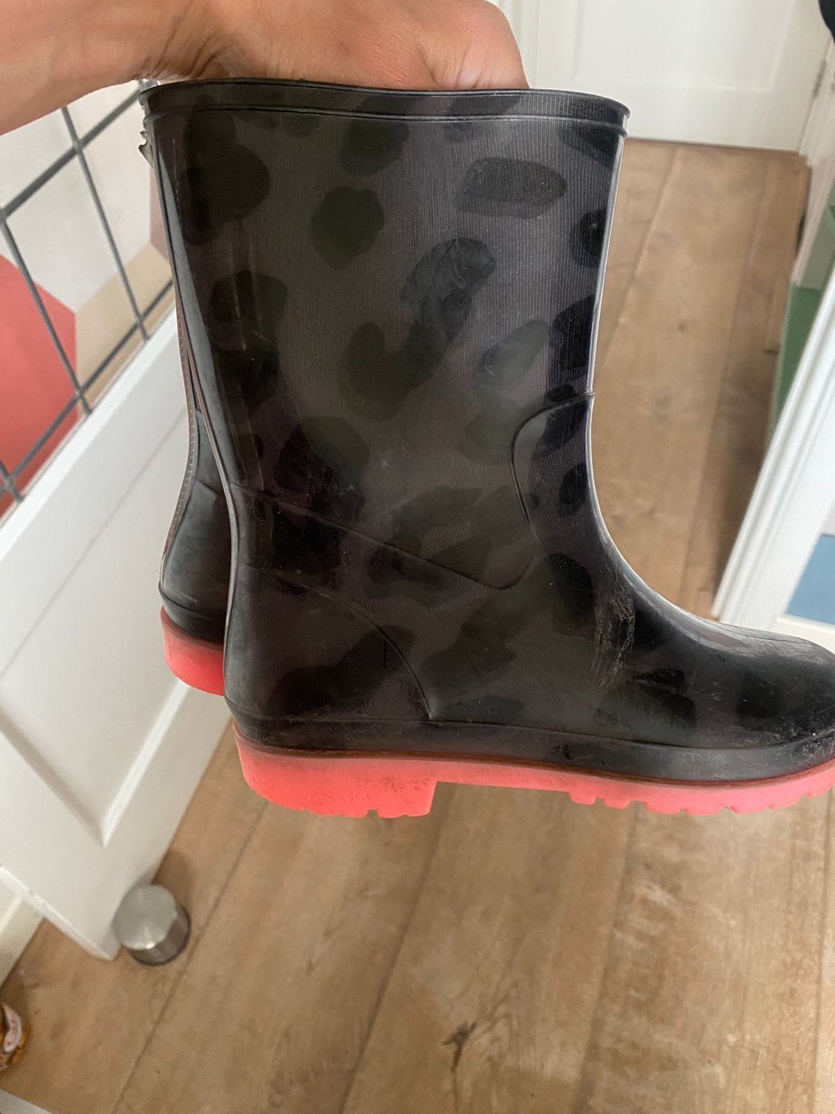 Regenlaarzen met grip maat 30/31, Ophalen of Verzenden, Zo goed als nieuw, Jongen of Meisje, Laarzen