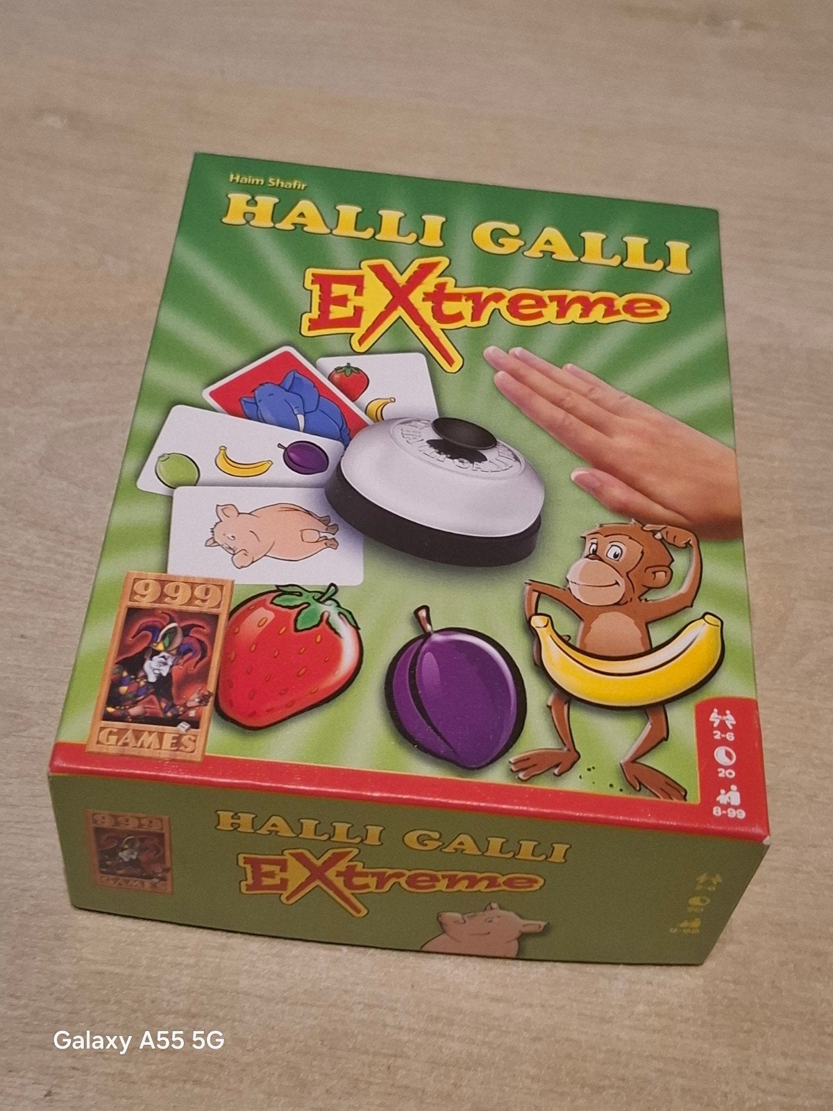 Halli Galli Extreme - Het snelle kaartspel met de bel!, Ophalen of Verzenden, 999 games, Nvt, Nvt