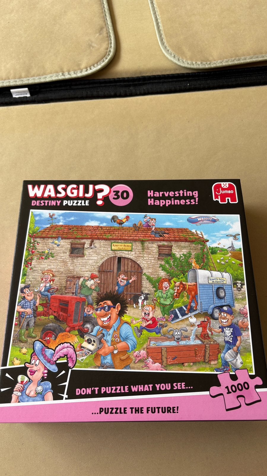 Wasgij puzzels 1000 stukjes, Ophalen of Verzenden, 500 t/m 1500 stukjes, Zo goed als nieuw, Legpuzzel