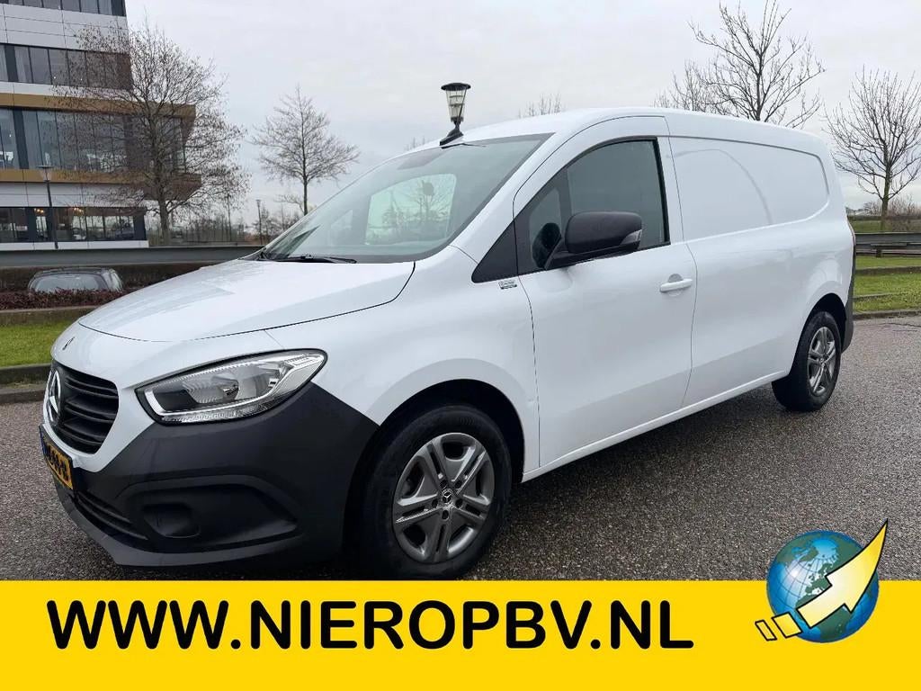 Mercedes-Benz Citan 110CDI L2H1 PRO Automaat Airco Cruisecon, Auto's, Bestelauto's, Gebruikt, Euro 6, Wit, Bedrijf