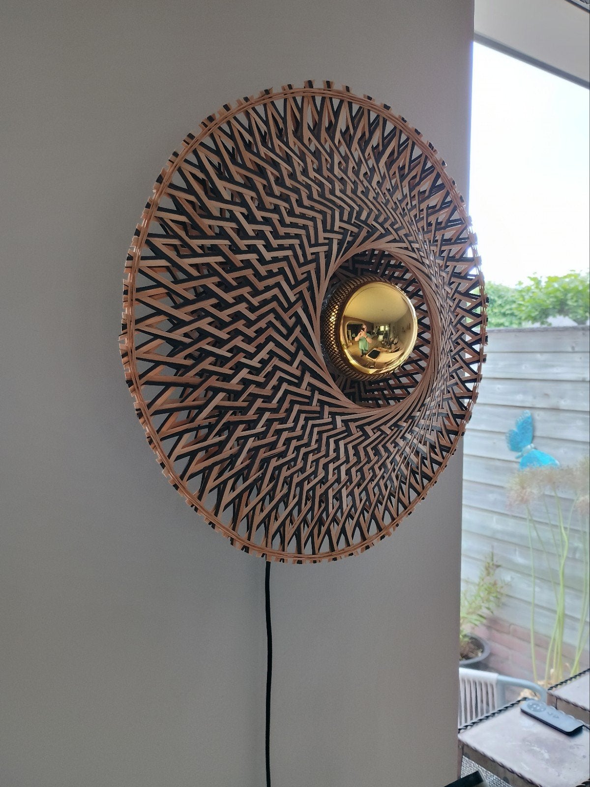 Good&Mojo wandlamp, Ophalen, Zo goed als nieuw, Hout, Klassiek