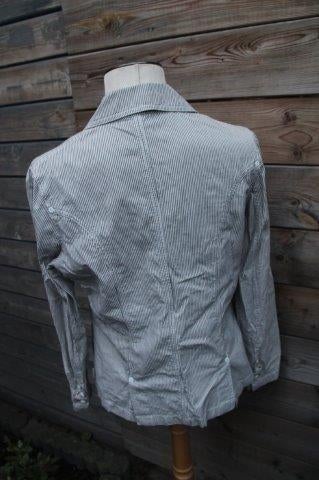 Jasje streep Saint James mt 42 Vaste prijs AANBIEDING, Maat 42/44 (L), Zo goed als nieuw, Jasje, Saint James