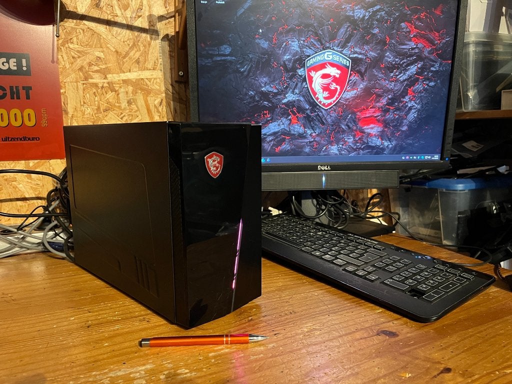 Mini Game-PC Core i7-8700/GTX1660Super/512GB SSD/16GB/1000GB, Computers en Software, Desktop Pc's, Ophalen, Refurbished, MSI Infinite S