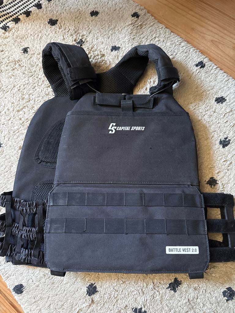 Capital Sports Battle Vest 2.0 gewichtsvest, Sport en Fitness, Fitnessmaterialen, Ophalen of Verzenden, Gebruikt, Armen, Overige typen