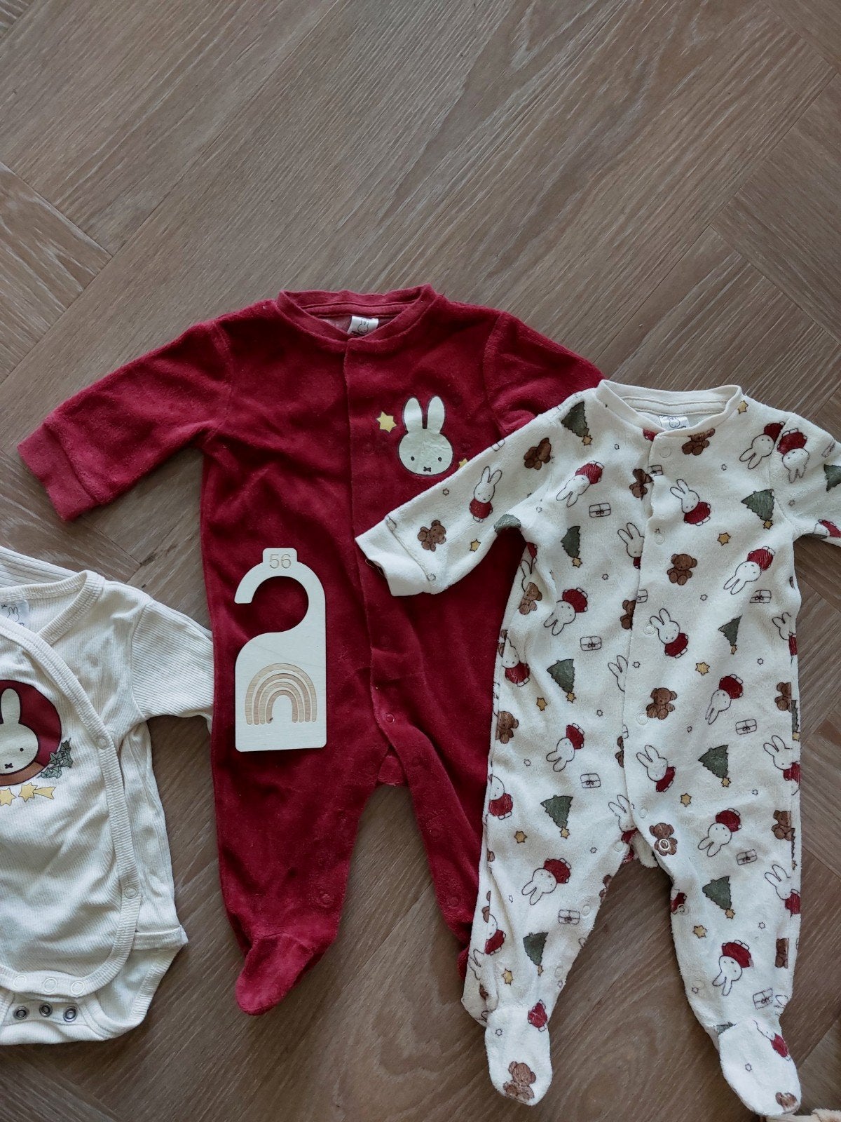 Setje 3 - Babykleding maat 50/56, Ophalen, Zo goed als nieuw, Maat 50