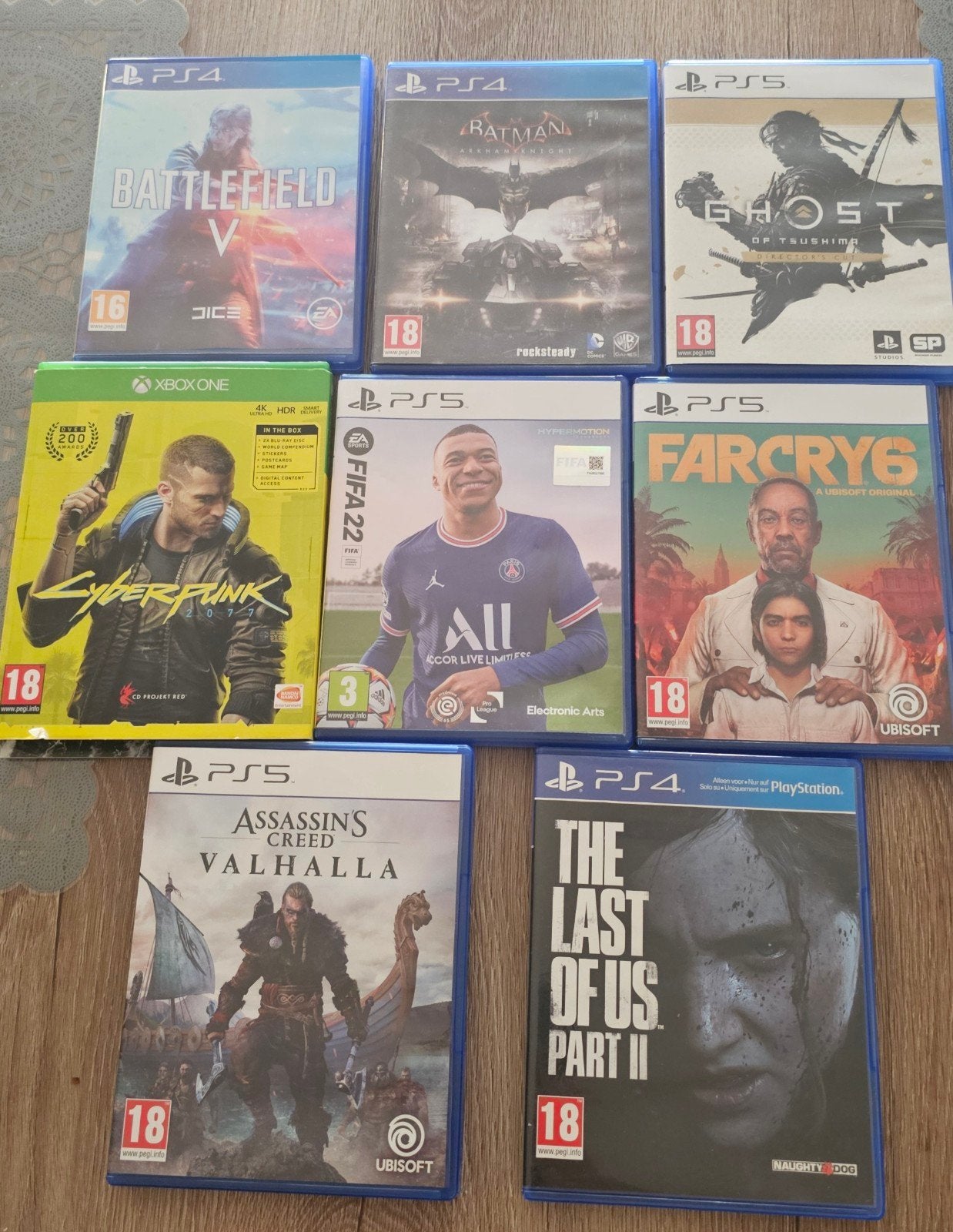 Diverse PS4/PS5/Xbox One Games - Battlefield, FIFA, Far Cry, Online, Gebruikt, Vanaf 18 jaar, Overige genres
