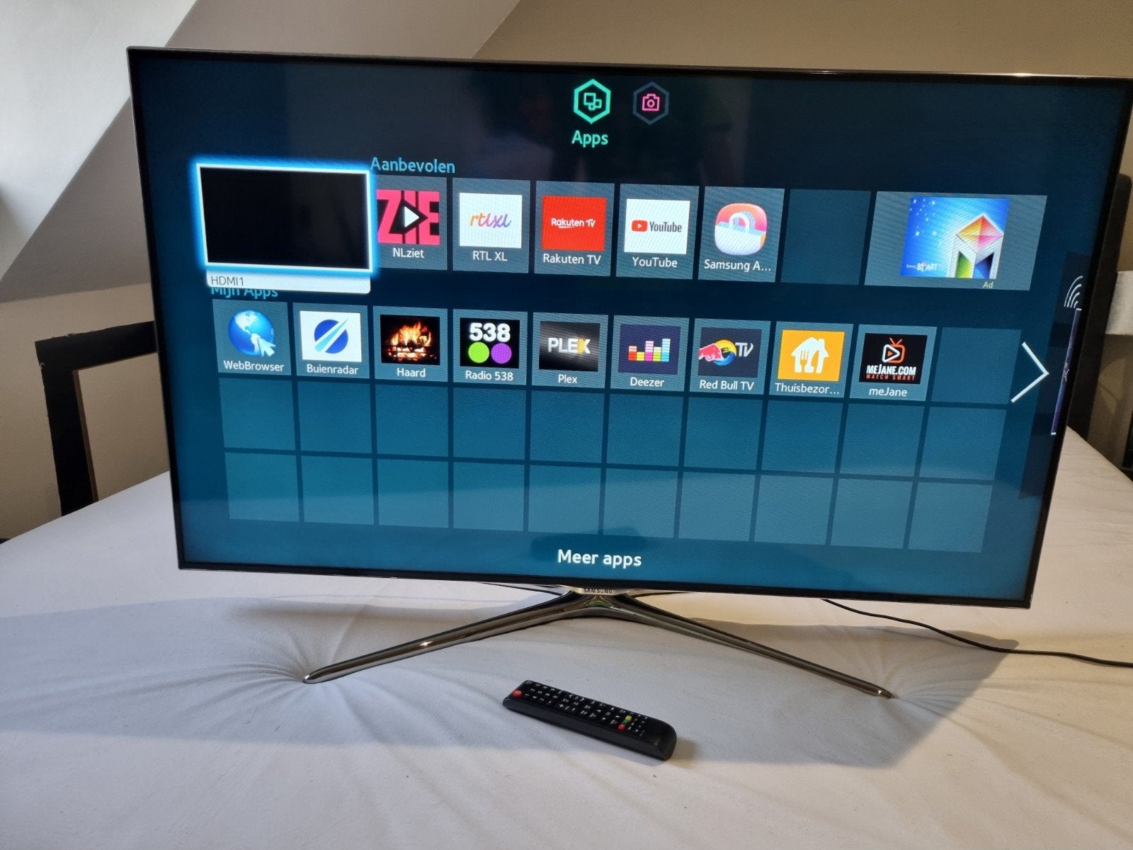 Samsung 46 inch tv televisie UE46F6640SS, Ophalen, LED, 50 Hz, Zo goed als nieuw