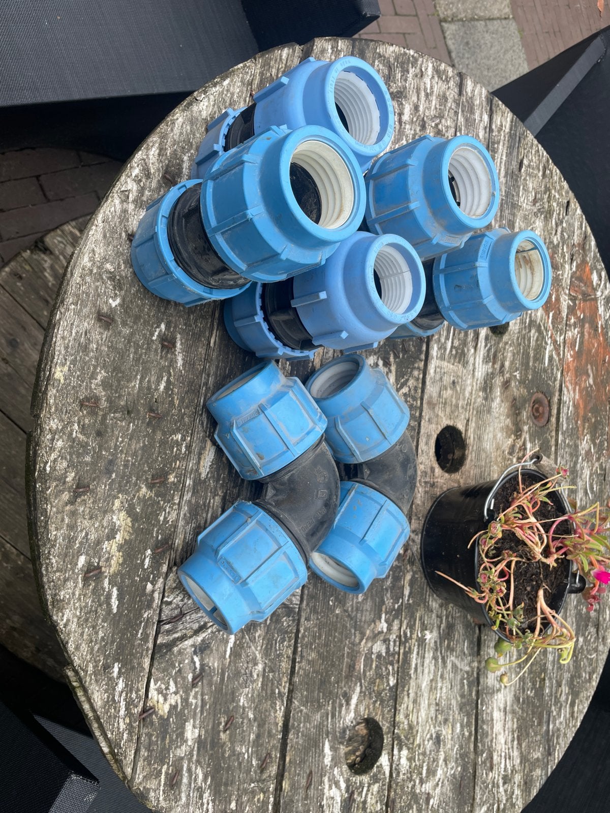 Tyleen bochten en koppelingen, Ophalen, Bochten, Gebruikt, Pvc