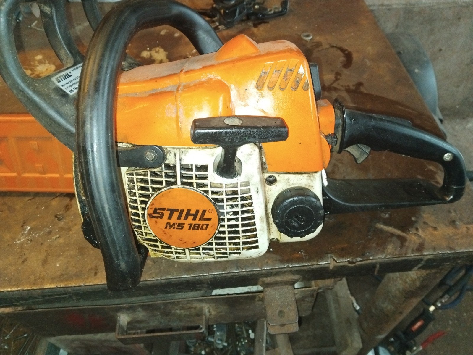Stihl kettingzaag, Ophalen, Gebruikt, Stihl