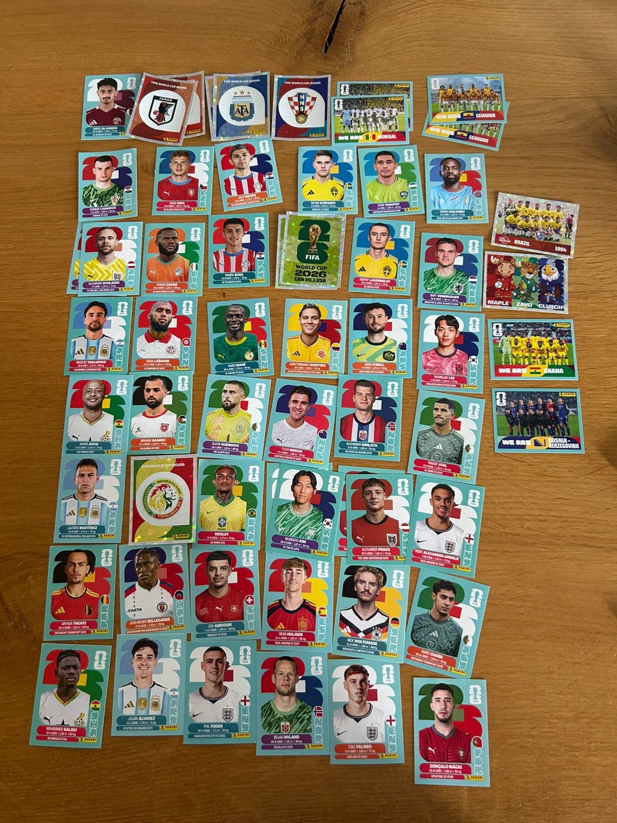 Panini wk stickers, Verzenden, Nieuw