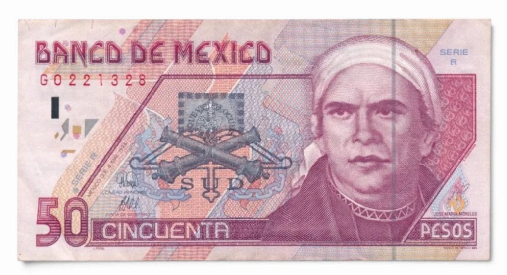 Mexico 50 Pesos 1994, Ophalen of Verzenden, Noord-Amerika, Los biljet