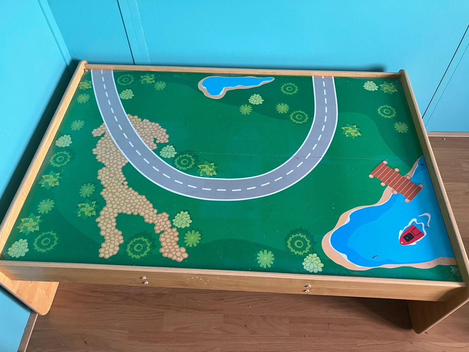 Treintafel, Ophalen, Zo goed als nieuw