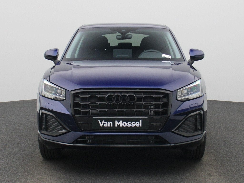 Audi Q2 35 TFSI Advanced edition Navigatie | Apple Carplay |, Auto's, Audi, Stof, 4 cilinders, 150 pk, Blauw
