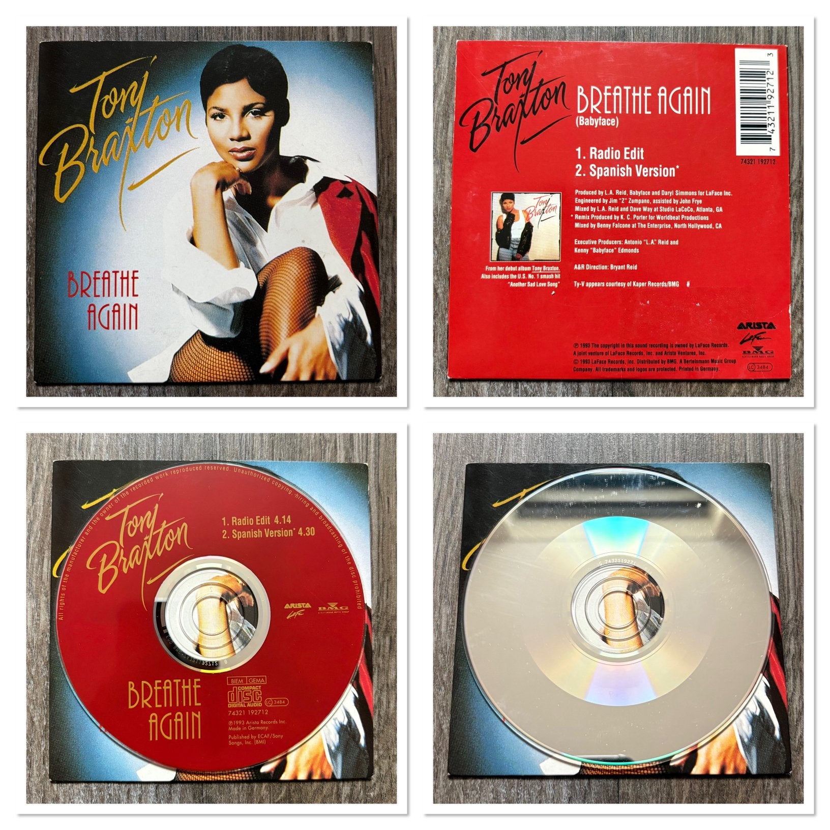 Toni Braxton: Breathe Again, Ophalen of Verzenden
