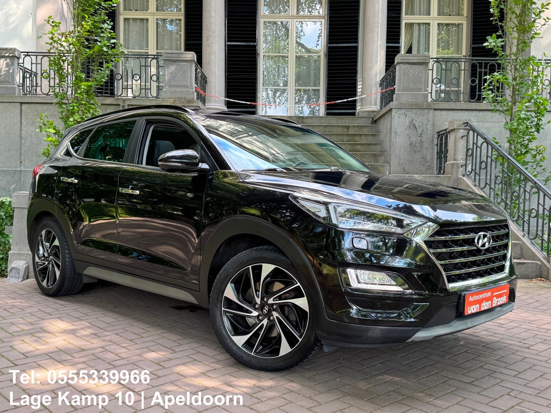 Hyundai Tucson 1.6 T-GDI 4WD Premium automaat Pano Leder Nav, Automaat, Gebruikt, 4 cilinders, Zwart