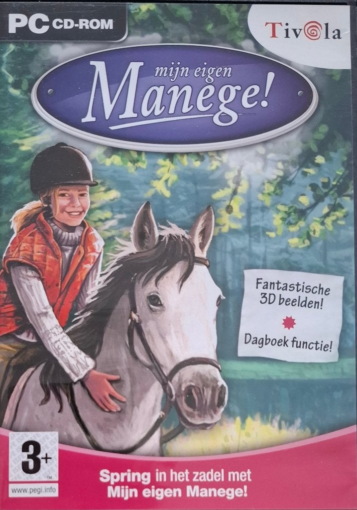 PC CD-ROM Mijn Eigen Manege - Krasvrij