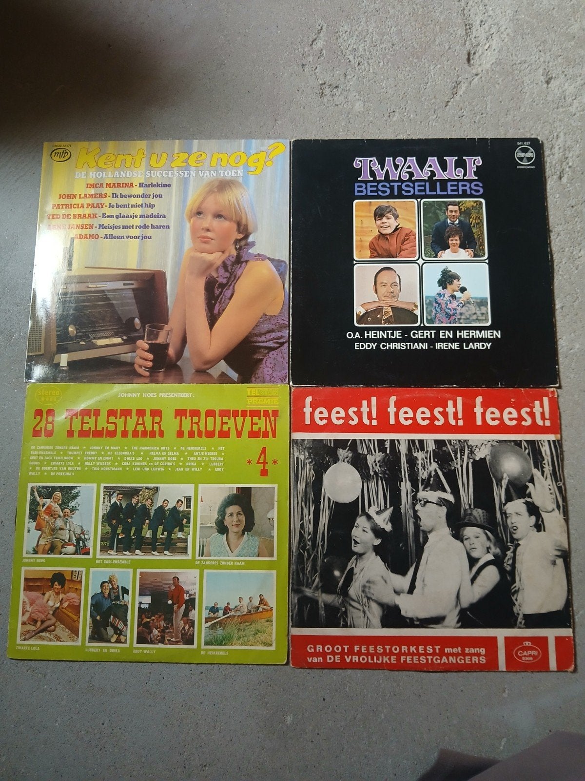 Grote collectie vintage LP's - Pop, Folk, Schlager, LP, Gebruikt, Pop, Ophalen of Verzenden