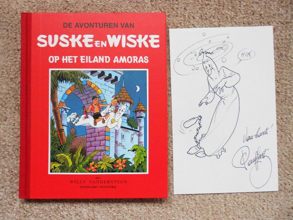 Suske en Wiske 2- Op het Eiland Amoras -Klassiek +tek Geerts, Boeken, Stripboeken, Willy Vandersteen, Eén stripboek, Nieuw, Ophalen of Verzenden