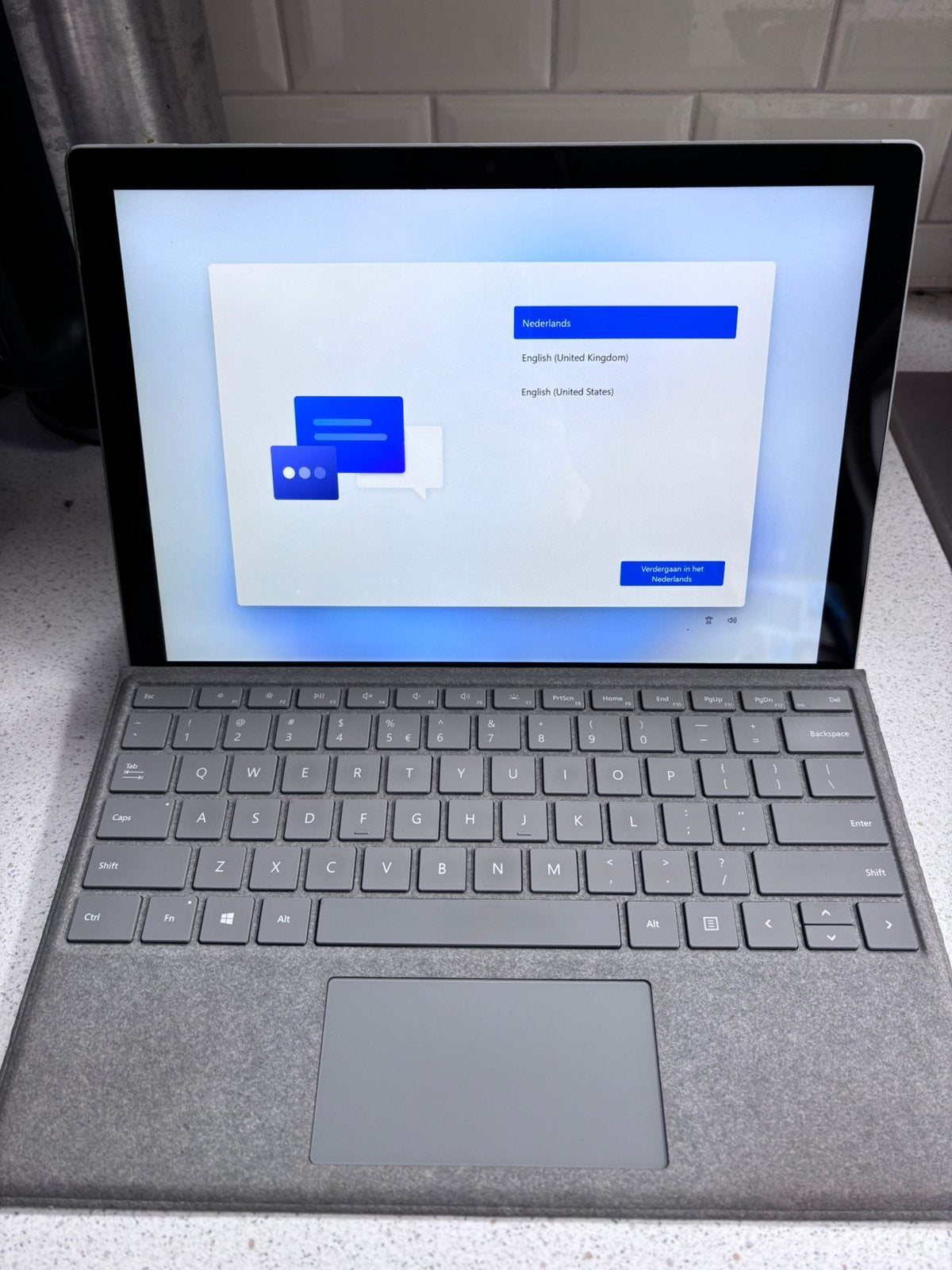Microsoft Surface Pro 7 i7 | touchscreen + toetsenbord, Gebruikt, Qwerty, Minder dan 2 Ghz, Ophalen of Verzenden