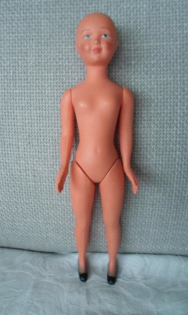 Pop Petitcollin. Franse Barbie pop. Jaren '60. Modepopje., Verzamelen, Poppen, Ophalen of Verzenden, Zo goed als nieuw, Pop