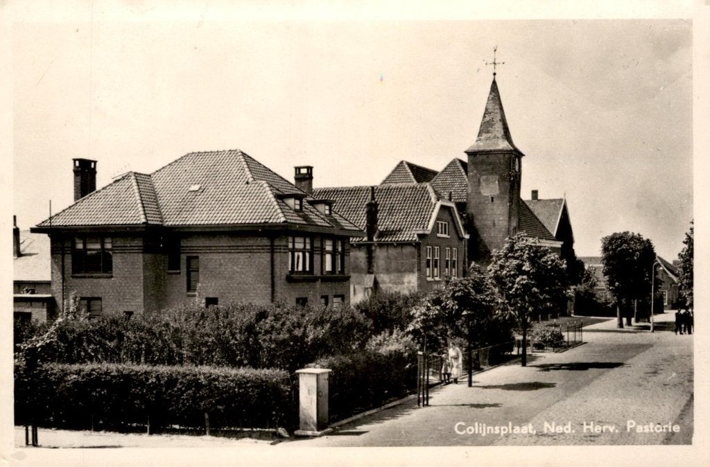 Colijnsplaat NH Kerk en Pastorie # 22, Verzenden, 1940 tot 1960, Gelopen, Zeeland