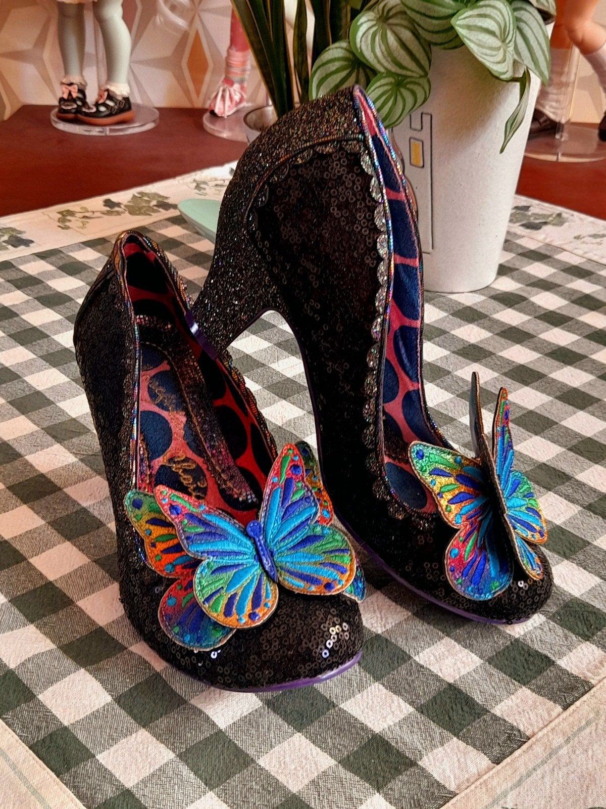 Irregular Choice Hakken Schoenen Retro Vintage mt. 41, Kleding | Dames, Ophalen, Pumps, Zwart, Zo goed als nieuw