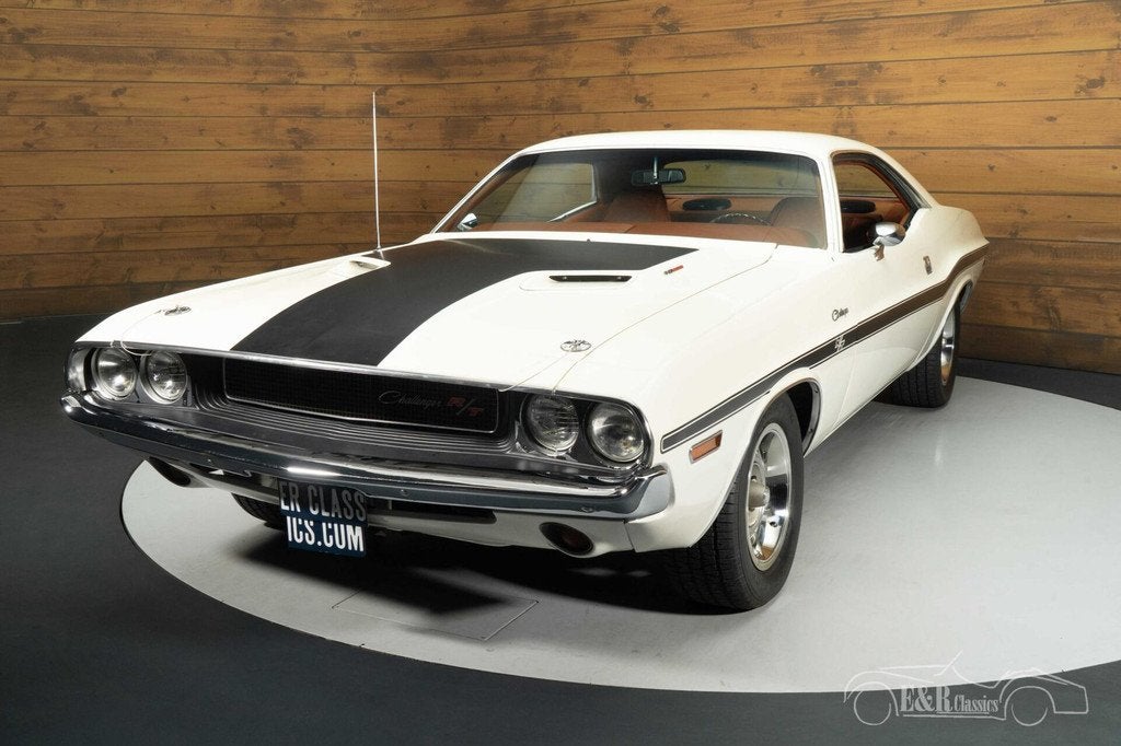Dodge Challenger R/T 440 Magnum Coupe | 1970, Automaat, Achterwielaandrijving, 4 stoelen, Wit