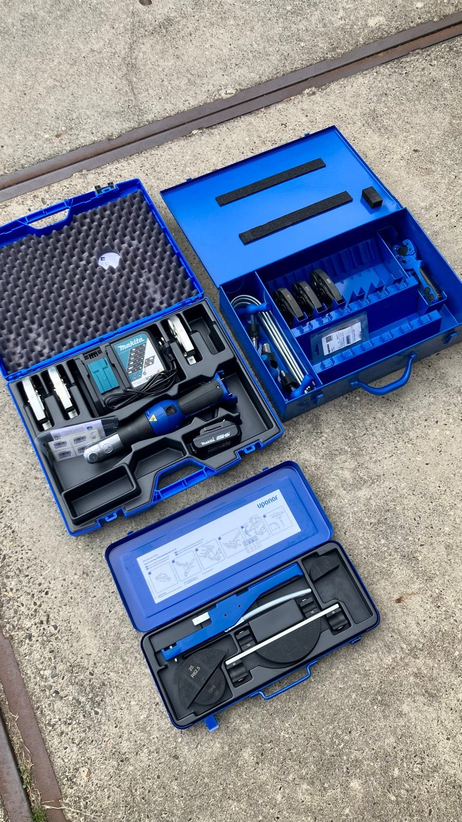 Uponor persgereedschap set, Ophalen of Verzenden, Zo goed als nieuw, Overige typen, Makita