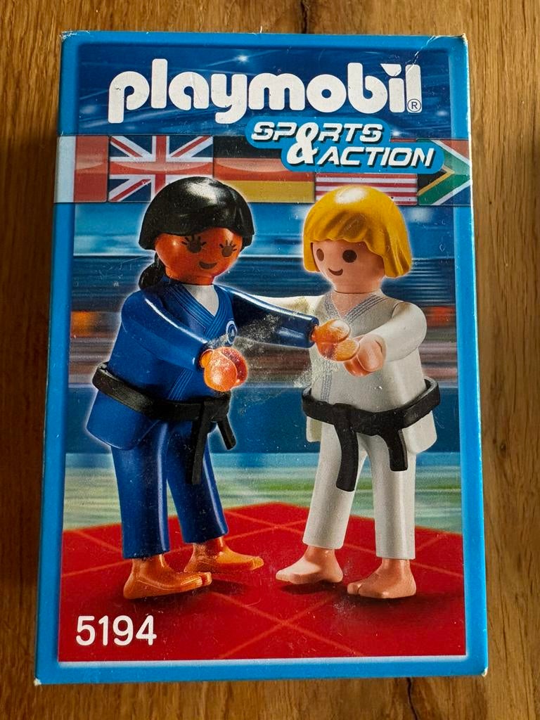 2011 playmobil sports & action 5194 judoka’s set, Ophalen of Verzenden, Nieuw, Complete set