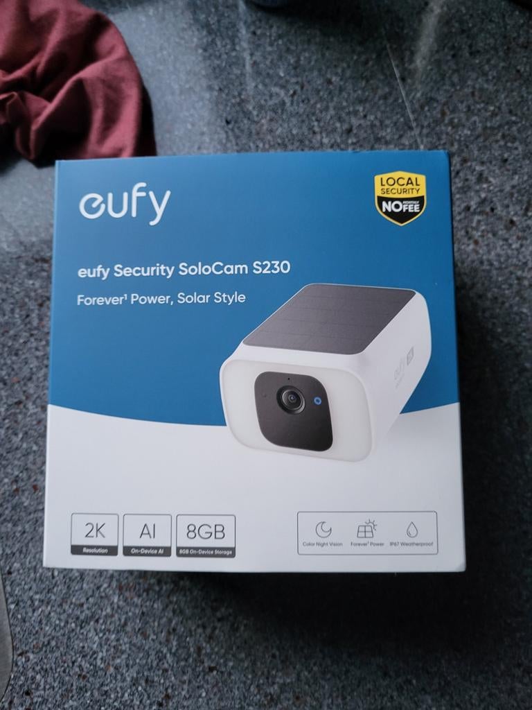 Eufy Solocam S230, Ophalen of Verzenden, Nieuw