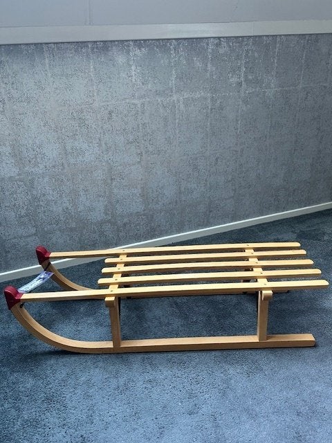 Nijdam houten slee, Ophalen, Nieuw, Hout